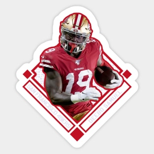 DEEBO SAMUEL SAN FRANCISCO 49ERS Sticker